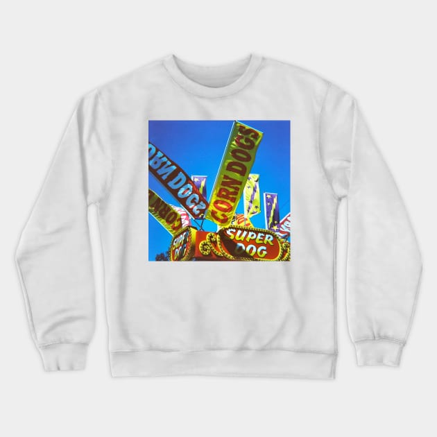 Corndogs - Medium Format Film Photograph Crewneck Sweatshirt by ztrnorge